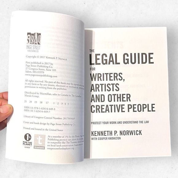 The Legal Guide for Writers Artists and Other Creative People Kenneth P. Norwich - Picture 4 of 4